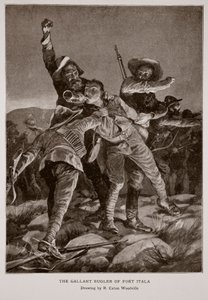 Den galante hornblæser fra Fort Itala af Richard Caton Woodville junior